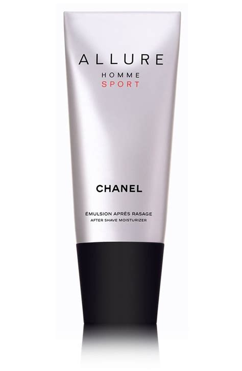 chanel allure sport after shave lotion|allure homme after shave moisturizer.